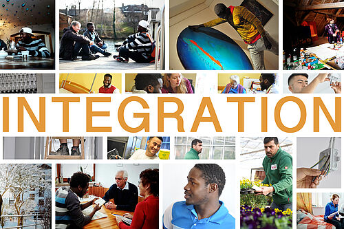 Fotoausstellung "Integration durch Sprache"